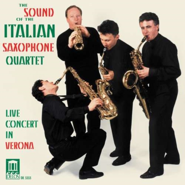 Italian Saxophone Quartet Live in Concert (CD / Album)