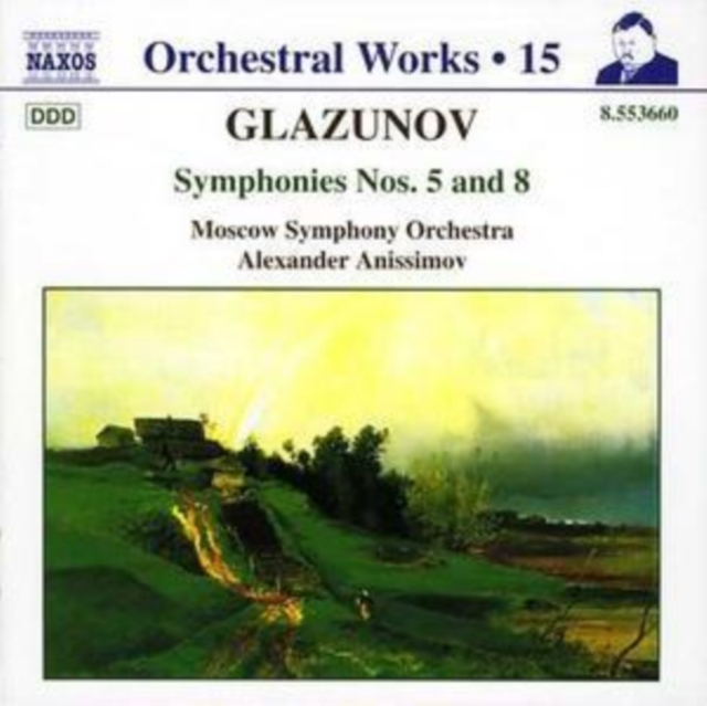 Symphonies Nos. 5 and 8 (Anissimov, Moscow So) (CD / Album)
