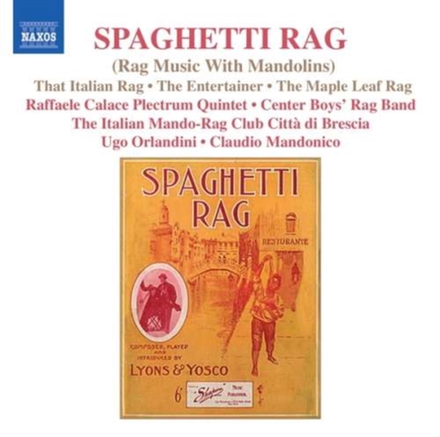 Rag Music With Mandolins (Mandonico, Quintet a Plettro) (CD / Album)