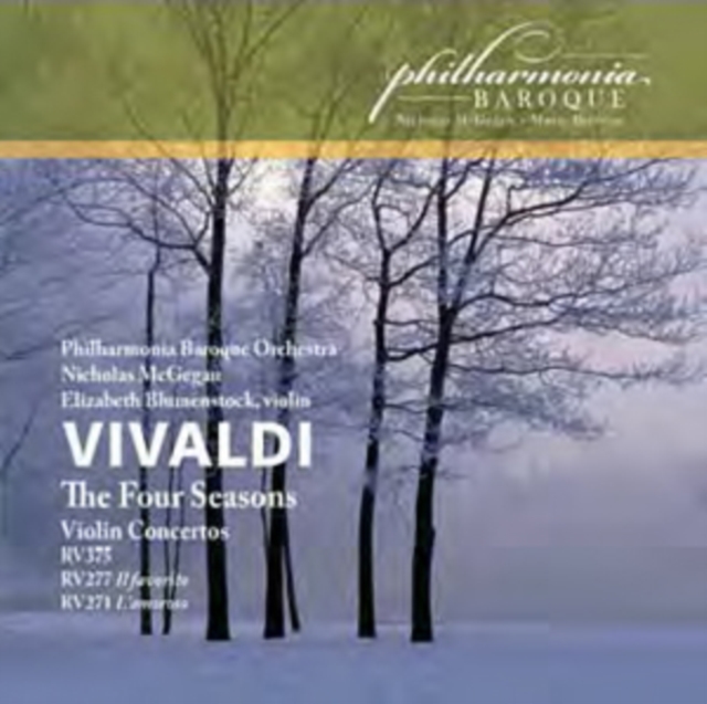 Vivaldi: The Four Seasons/Vioin Concertos (CD / Album Digipak)