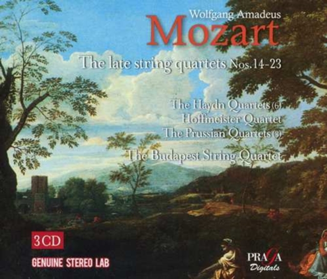 Wolfgang Amadeus Mozart: The Late String Quartets Nos. 14-23 (CD / Album)