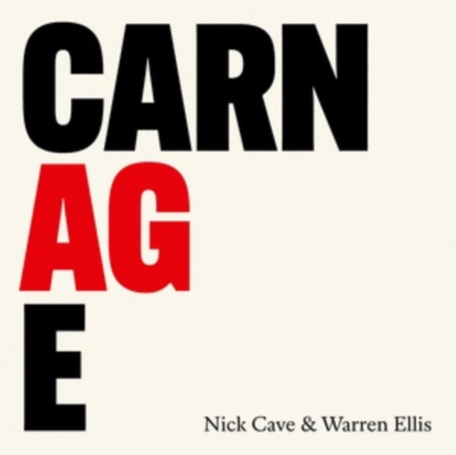 Carnage (Nick Cave & Warren Ellis) (CD / Album)
