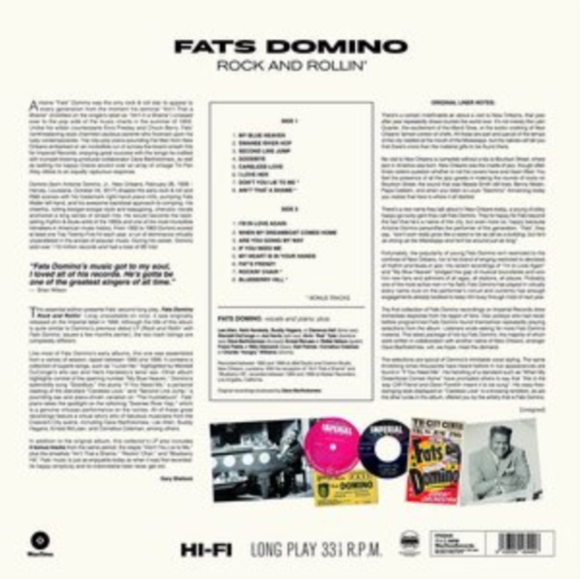 Rock and Rollin' (Fats Domino) (Vinyl / 12" Album)